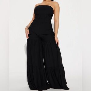 Black fashion Nova jump suit